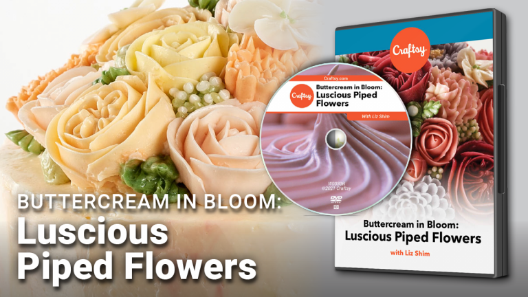 Luscious Piped Flowers DVD for Craftsy