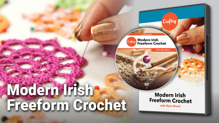 Craftsy Modern Irish Freeform Crochet DVD