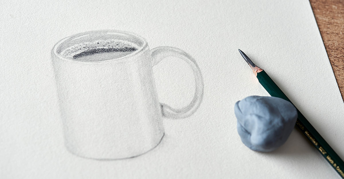 Sketch of a coffee cup