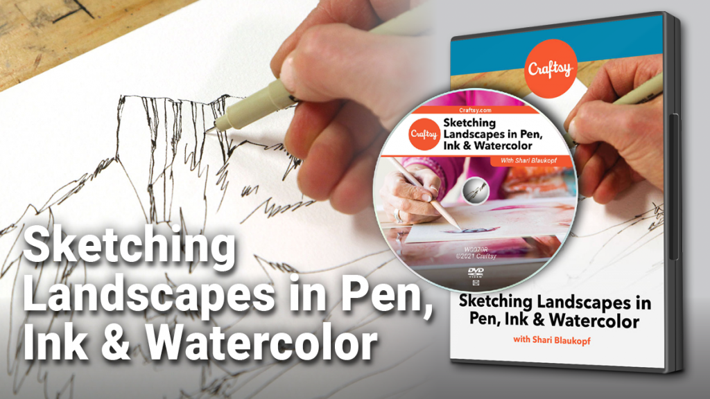 Craftsy Sketching Landscapes DVD