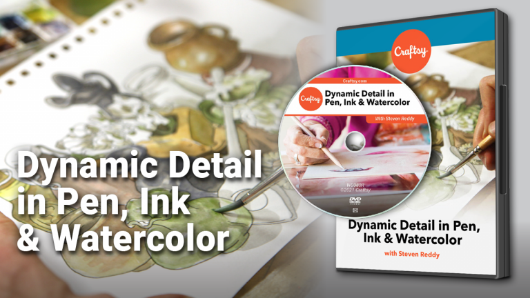 Dynamic Detail in Pen, Ink and Watercolor Craftsy DVD