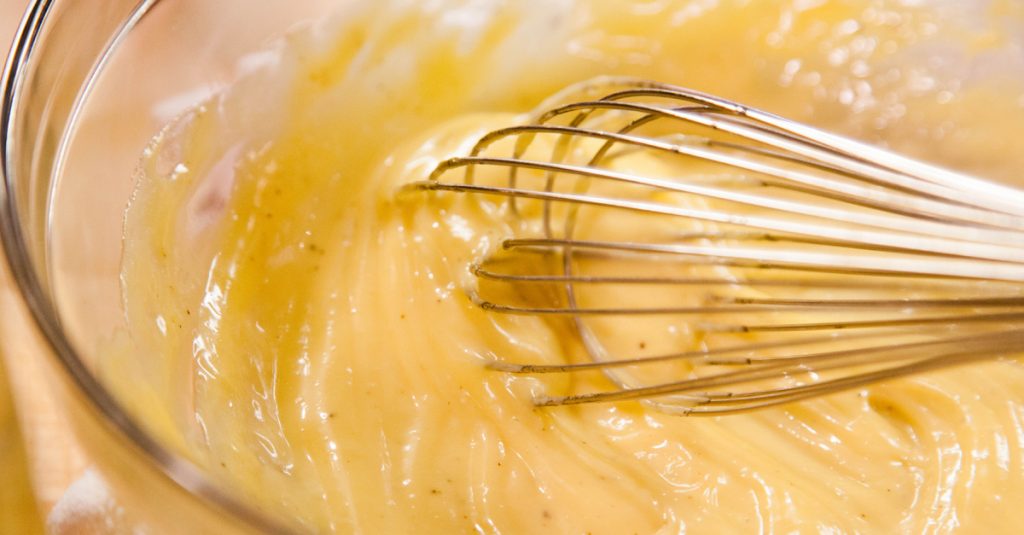 Whisk in a sauce