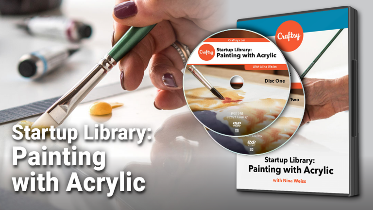 Startup Library: Painting With Acrylic (DVD + Streaming)