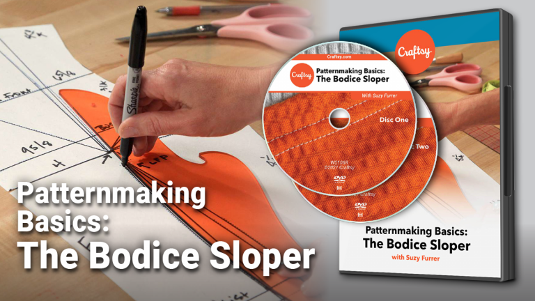 Craftsy Pattern Basics: The Bodice Sloper DVD