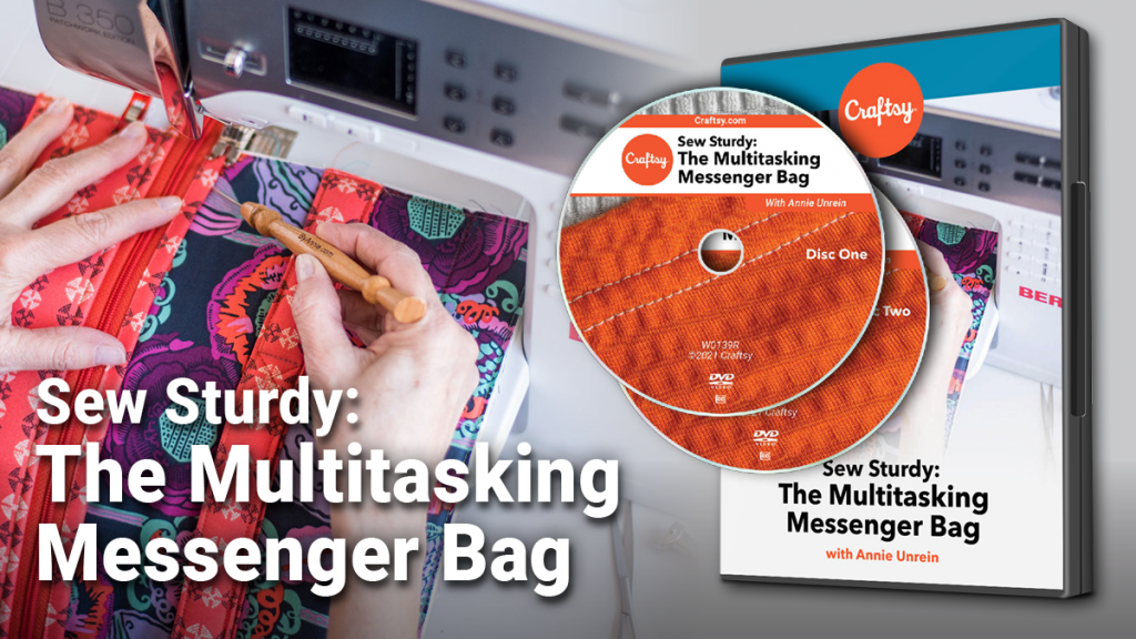 Craftsy Multitasking Messenger Bag DVD