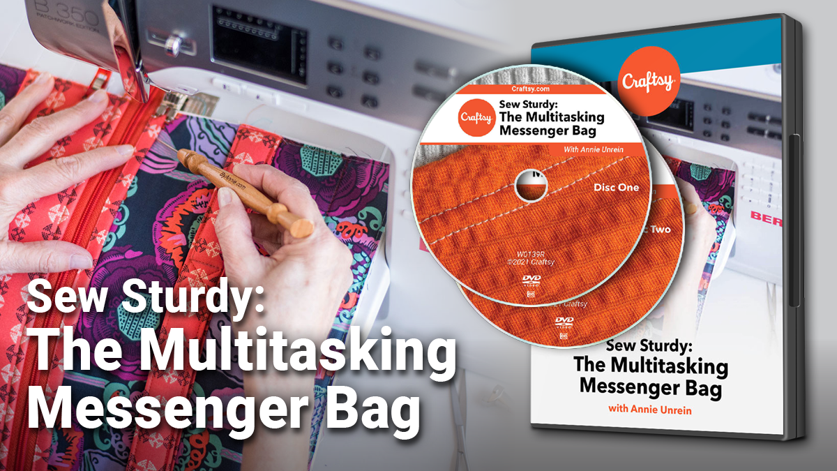 Craftsy Multitasking Messenger Bag DVD