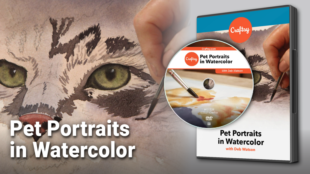 Craftsy Pet Portraits in Watercolor DVD
