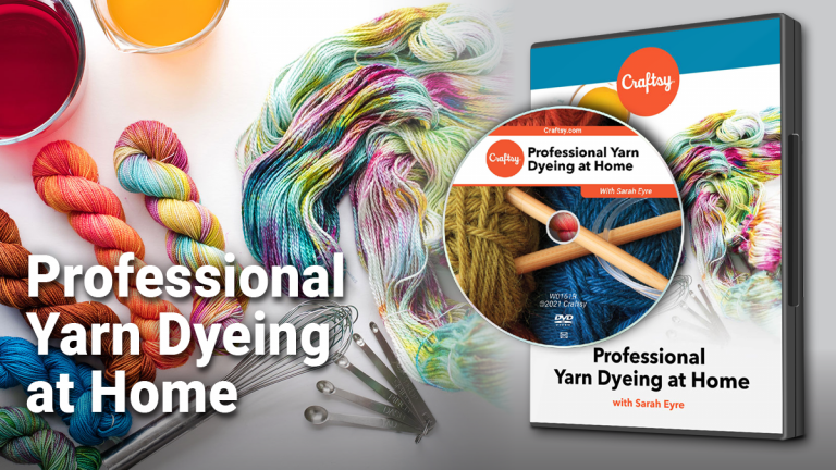 Craftsy Professional Yarn Dyeing at Home DVD