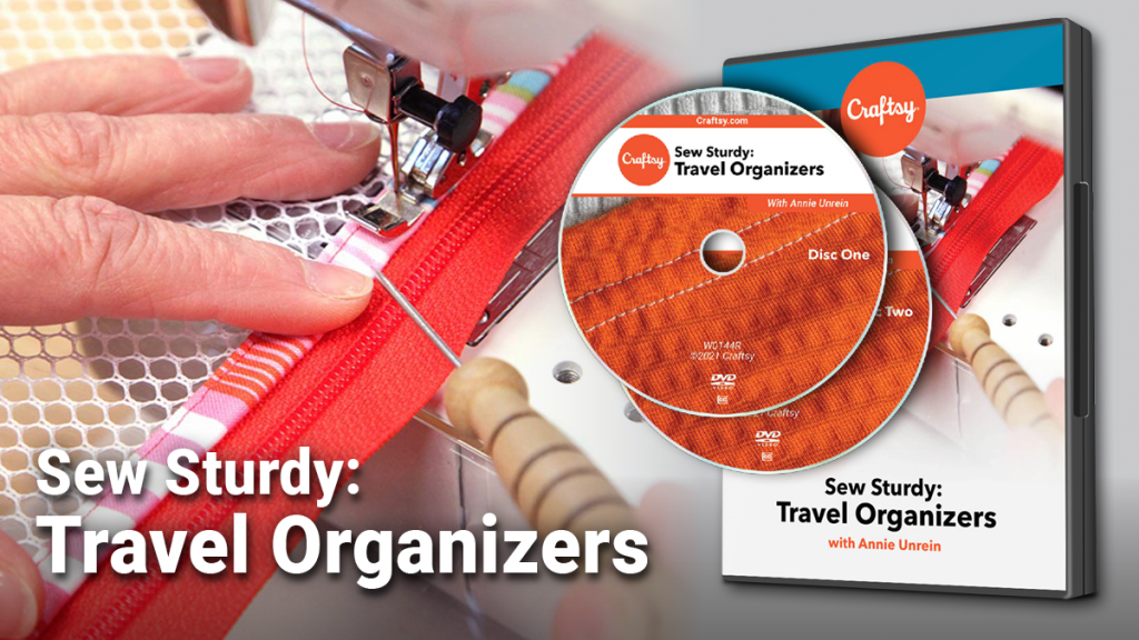 Craftsy Sew Sturdy Travel Organizers DVD
