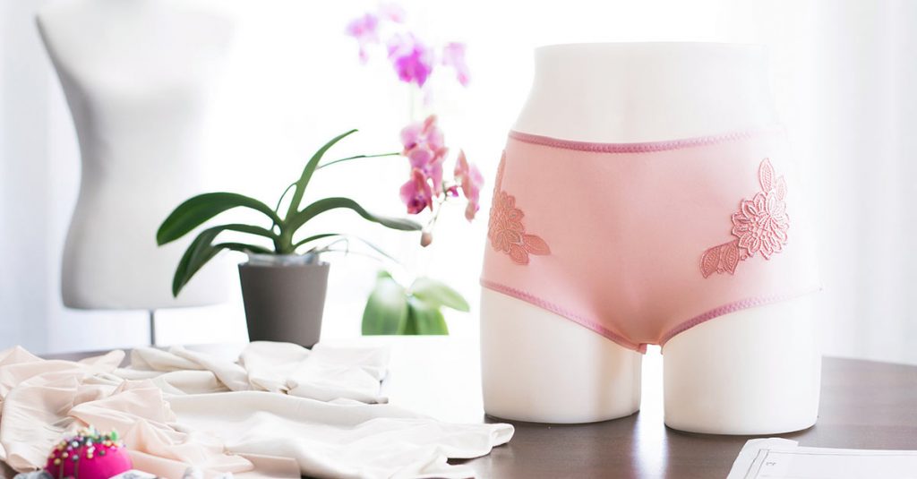 Underwear on a form