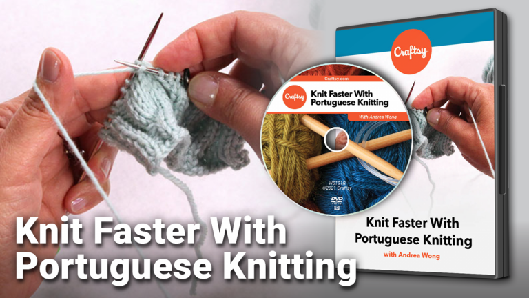 Knit Faster with Portuguese Knitting DVD