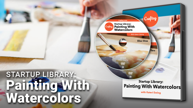 Startup Library: Painting With Watercolors (DVD + Streaming)