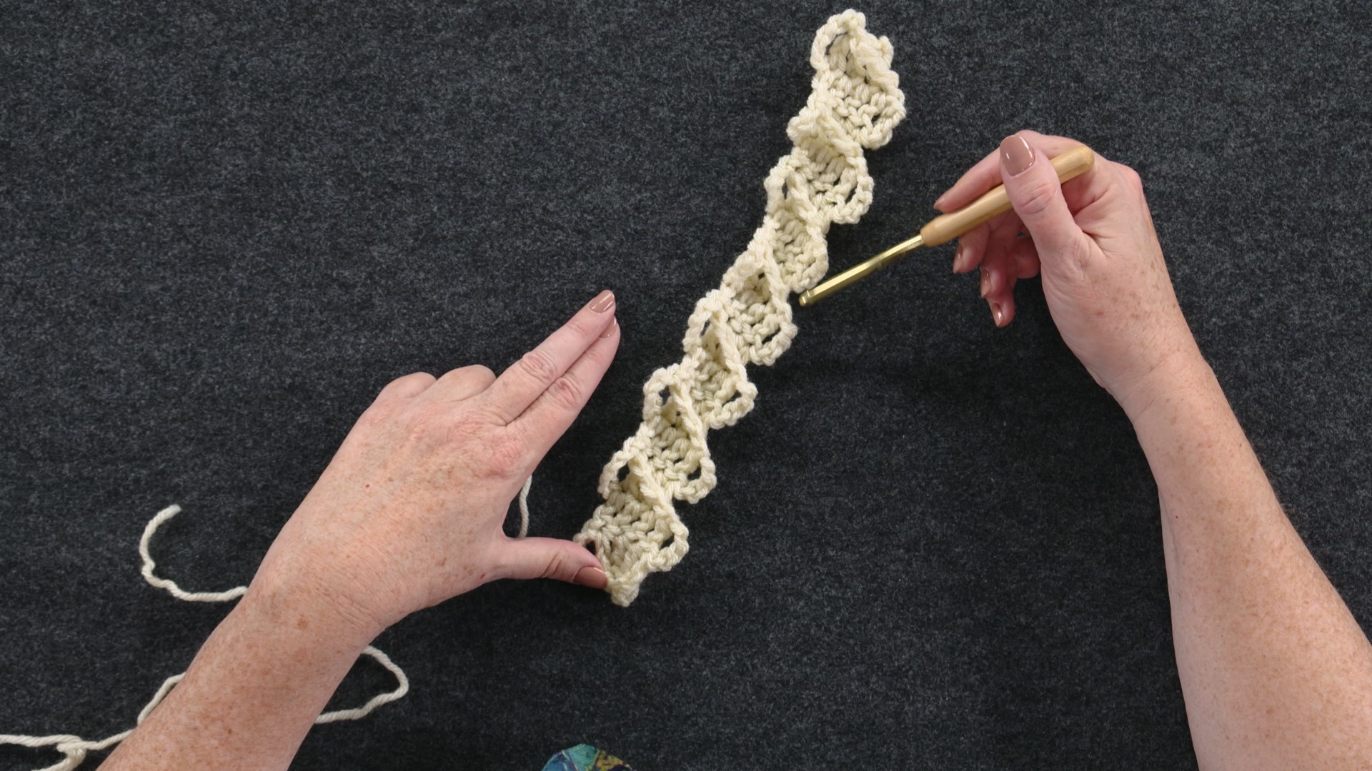 Treble Crochet Ribbon