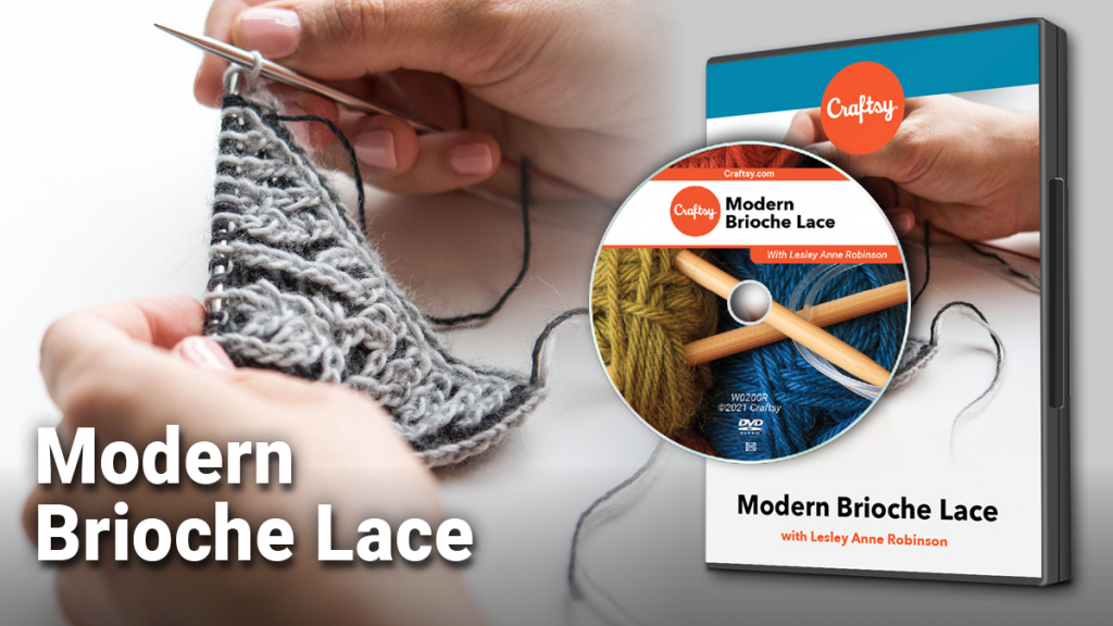 Craftsy Modern Brioche Lace DVD