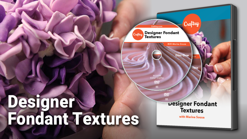Craftsy Designer Fondant Textures DVD