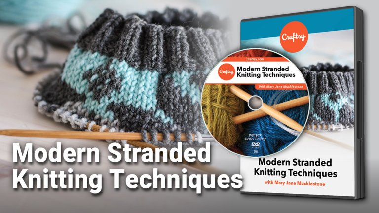 Modern stranded knitting techniques DVD