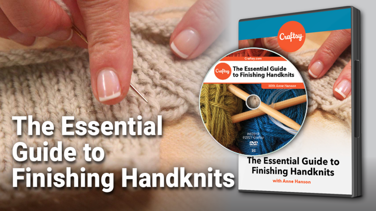 Essential Guide to Finishing Handknits DVD
