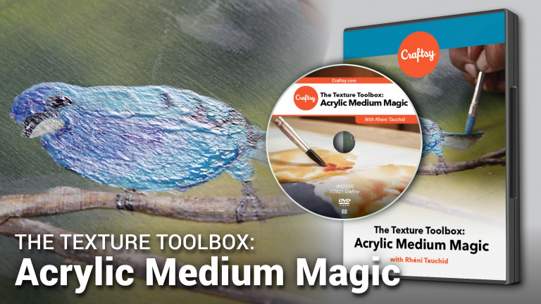 The Texture Toolbox: Acrylic Medium Magic DVD