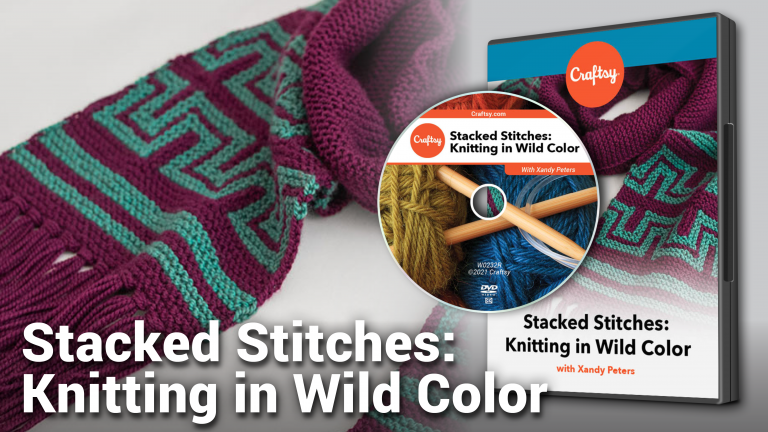 Stacked Stitches: Knitting in Wild Color (DVD + Streaming)product featured image thumbnail.