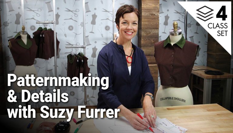 Patternmaking + Design with Suzy Furrer 4-Class Setproduct featured image thumbnail.