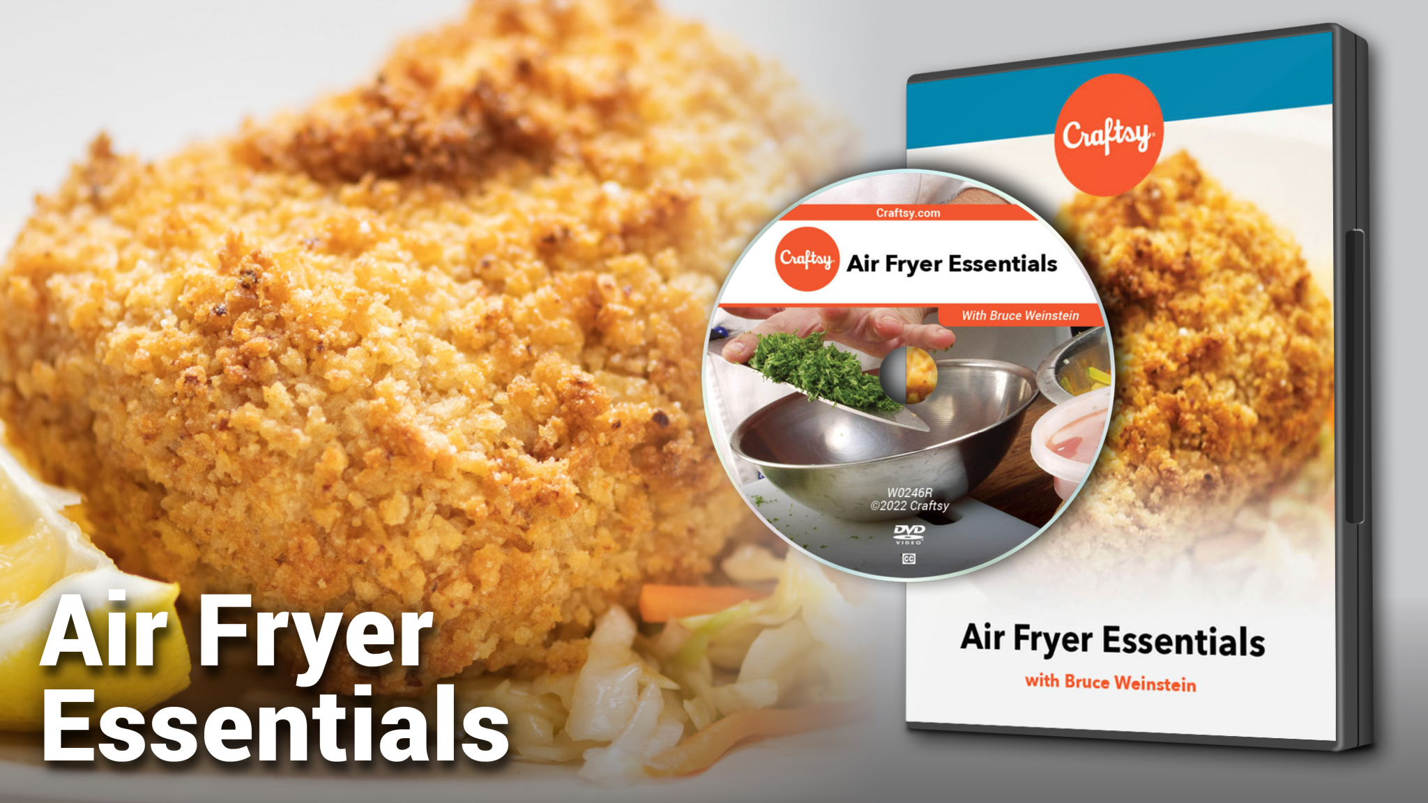 Air Fryer Cooking Collection with Bruce Weinstein 3-Class Set