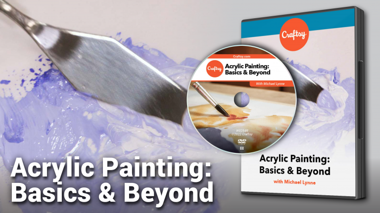 Acrylic Painting: Basics & Beyond (DVD + Streaming)product featured image thumbnail.