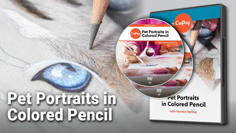 Pet Portraits in Colored Pencil (DVD + Streaming)product featured image thumbnail.