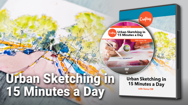 Urban Sketching in 15 Minutes a Day (DVD + Streaming)product featured image thumbnail.