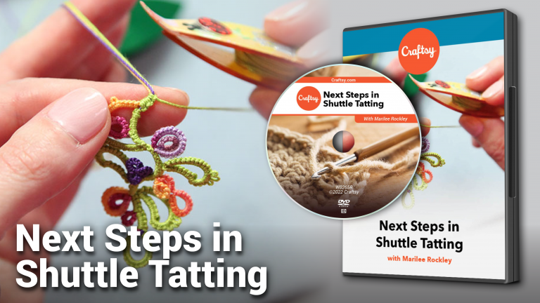 Next Steps in Shuttle Tatting (DVD + Streaming)product featured image thumbnail.
