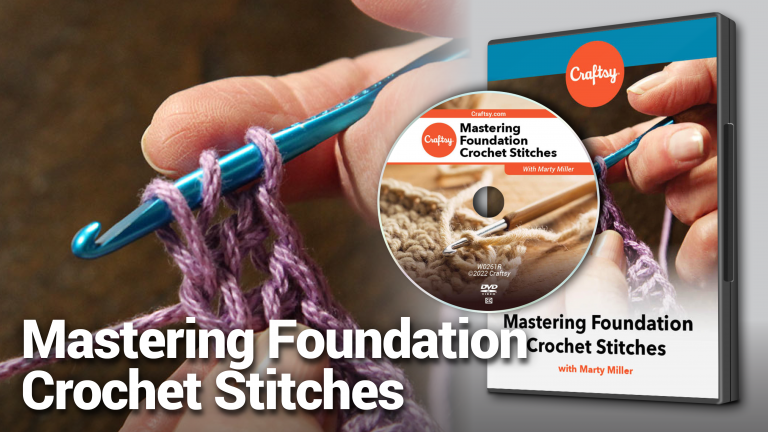 Mastering Foundation Crochet Stitches (DVD + Streaming)product featured image thumbnail.