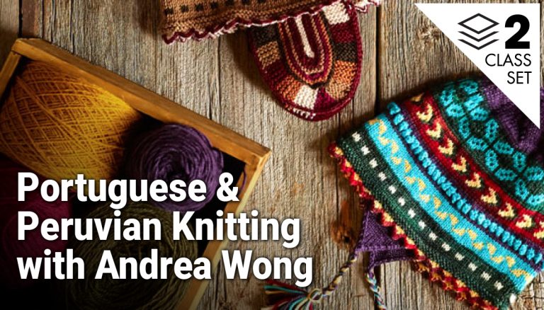 Portuguese & Peruvian Knitting 2-Class Setproduct featured image thumbnail.