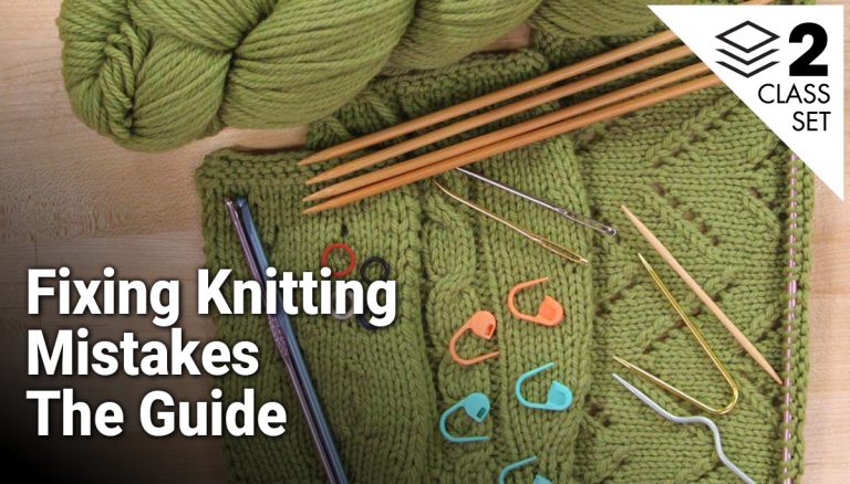 Saving Stitches & Fixing Mistakes 2-Class Setproduct featured image thumbnail.