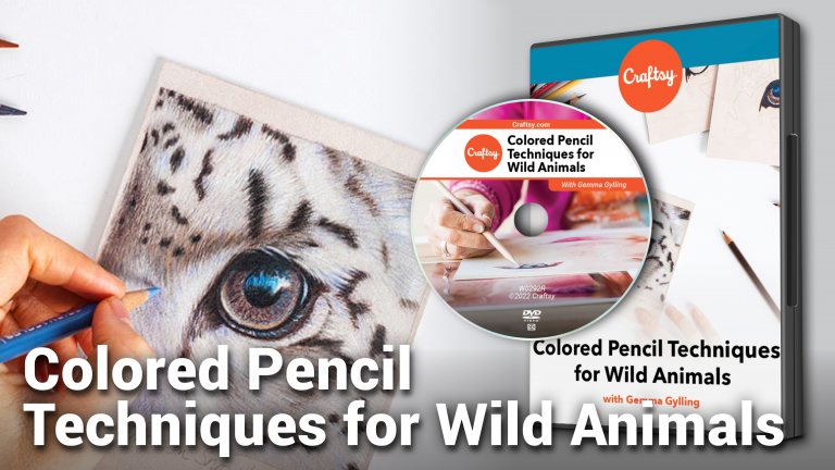 Colored Pencil Techniques for Wild Animals (DVD + Streaming)product featured image thumbnail.