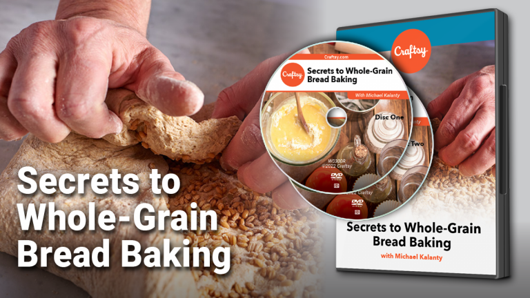 Secrets to Whole-Grain Bread Baking (DVD + Streaming)product featured image thumbnail.