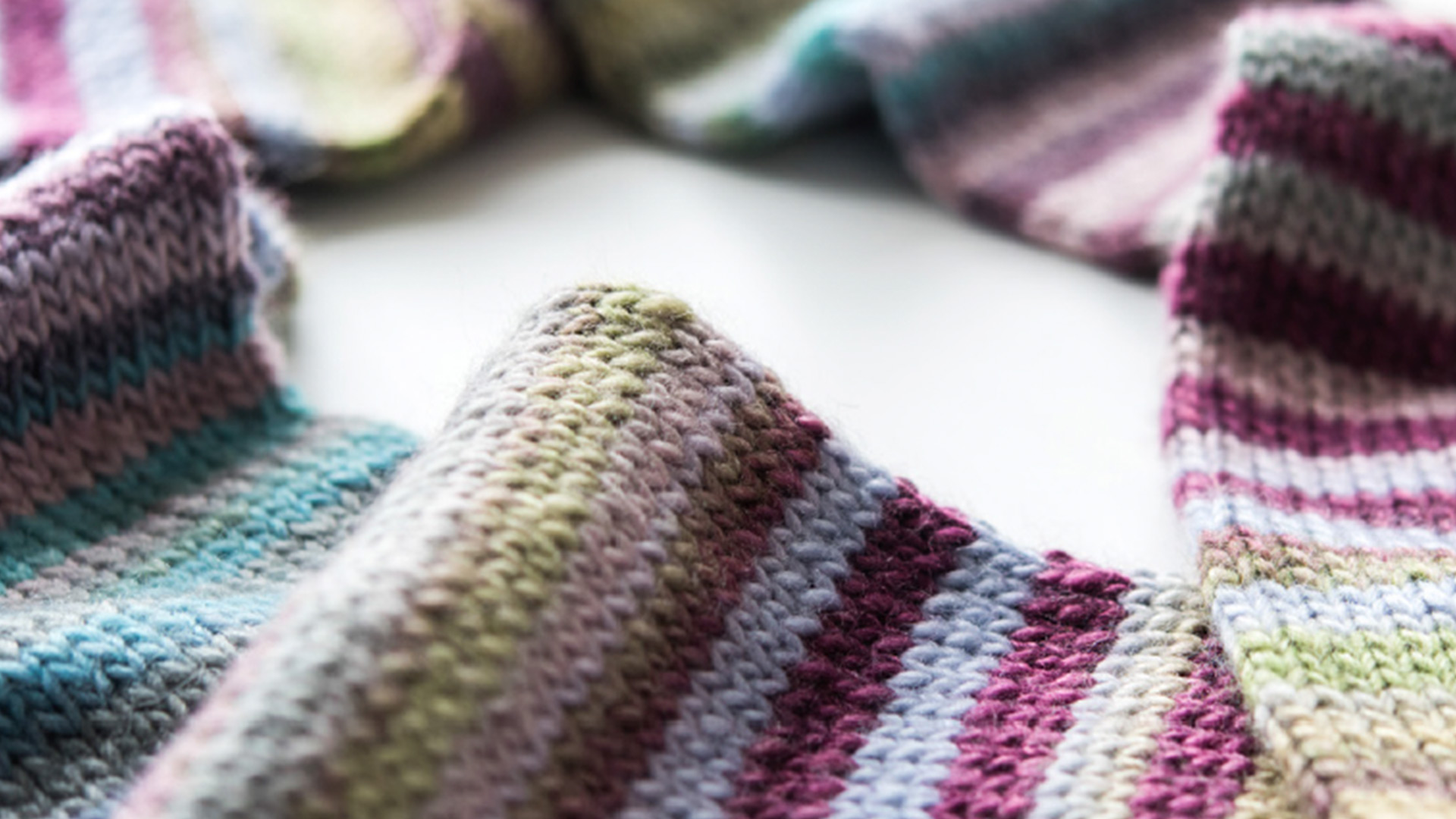 Striped Infinity Cowl | Lorilee Beltmanproduct featured image thumbnail.