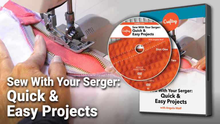Sew With Your Serger: Quick & Easy Projects (DVD + Streaming)product featured image thumbnail.