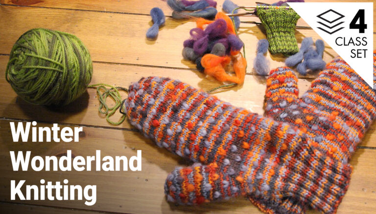 Winter Wonderland Knitting 4-Class Setproduct featured image thumbnail.