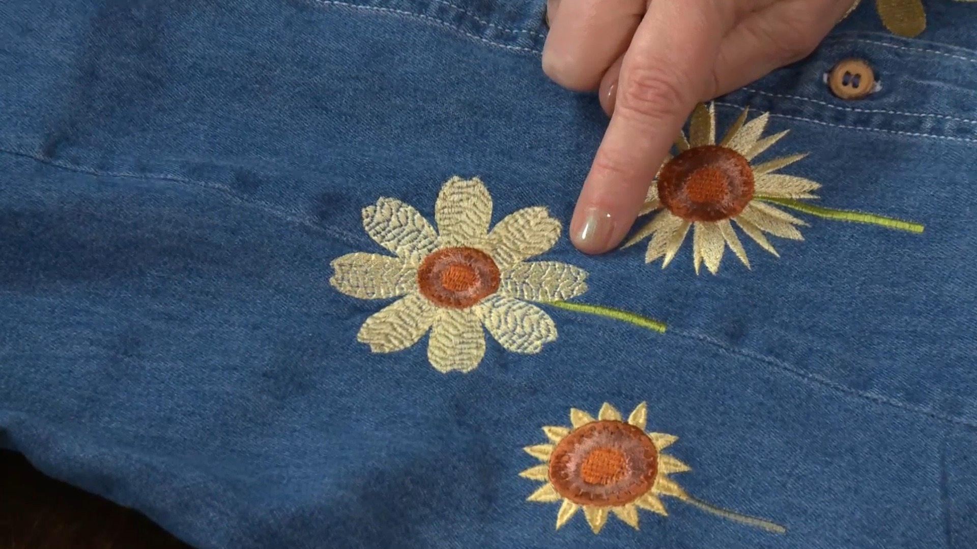 Stabilizers for machine embroidered quilts