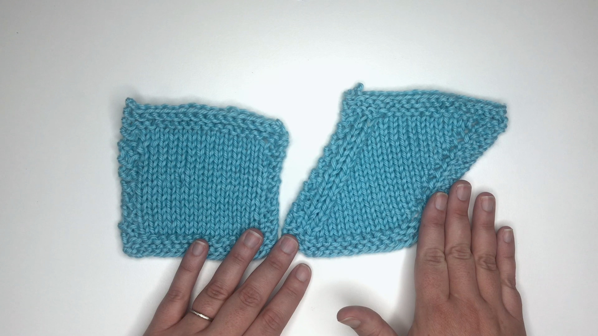 Knitting Fabric on the Bias Craftsy