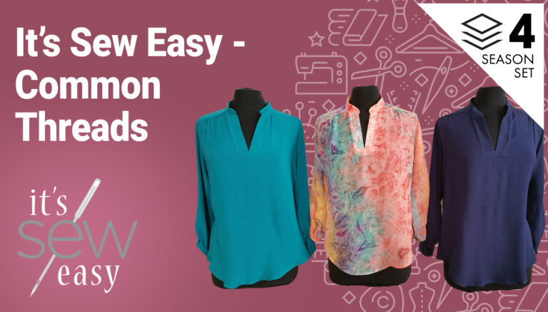 It’s Sew Easy – Common Threads 4 Season Setproduct featured image thumbnail.