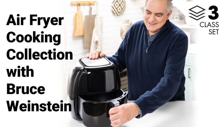 Air Fryer Cooking Collection with Bruce Weinstein 3-Class Setproduct featured image thumbnail.