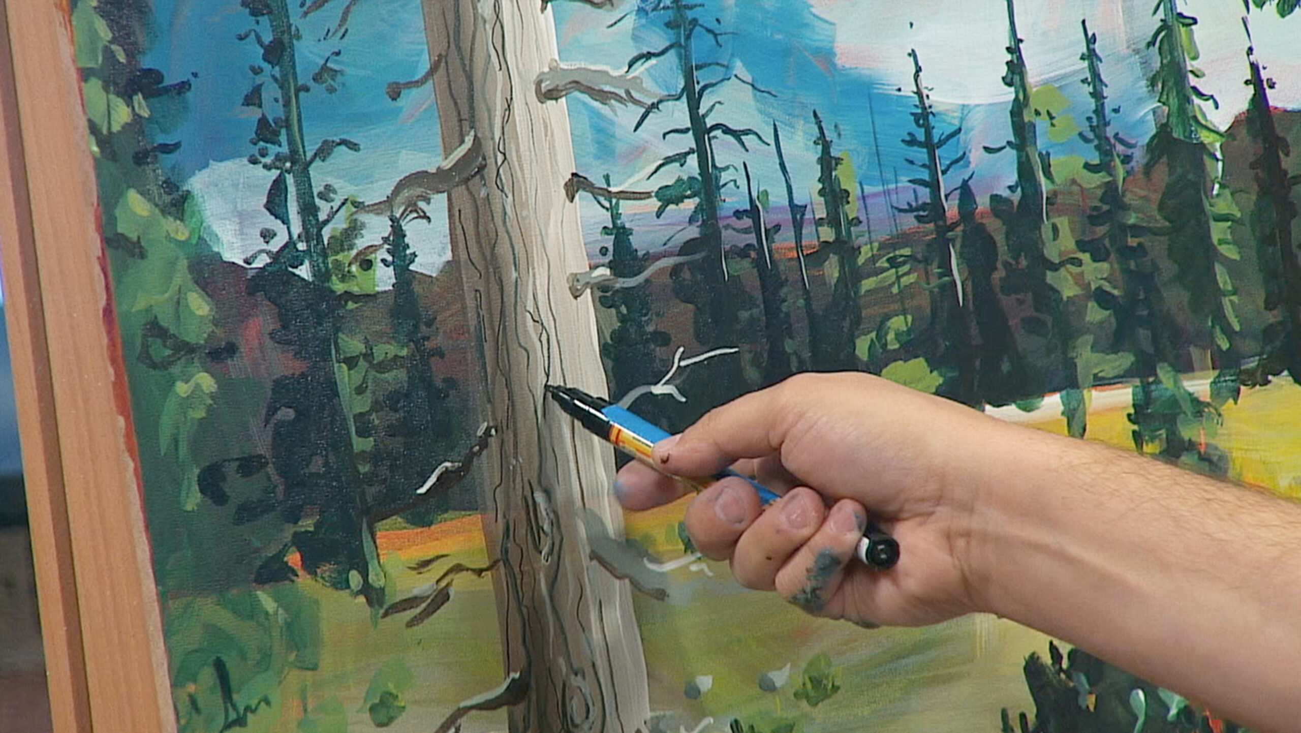 Painting Trees & Bark