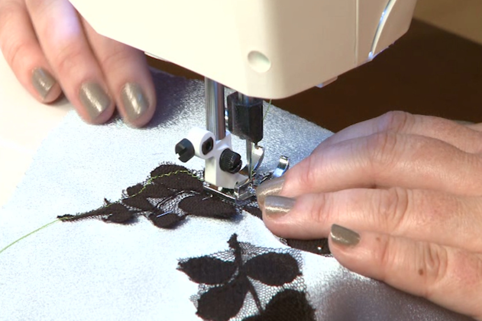 Lace Appliqué Techniques Craftsy