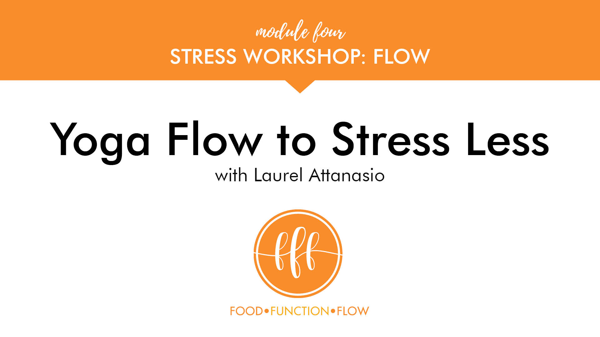 Yoga Flow to Stress Less