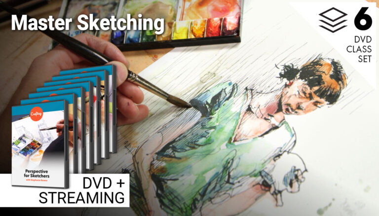Master Sketching 6-Class Set (DVD + Streaming)product featured image thumbnail.