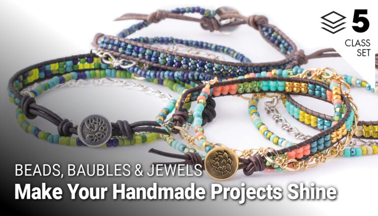 Beads, Baubles & Jewels: Make Your Handmade Projects Shine 5 Class Setproduct featured image thumbnail.