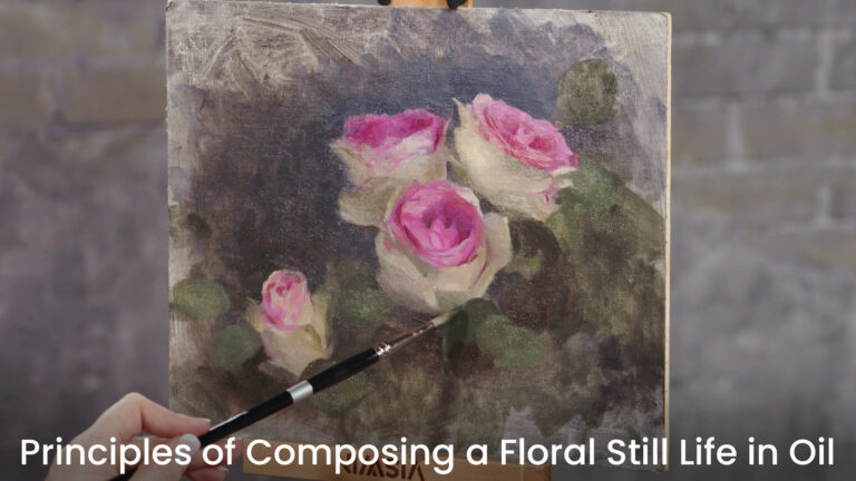 Principles of Composing a Floral Still Life in Oilproduct featured image thumbnail.
