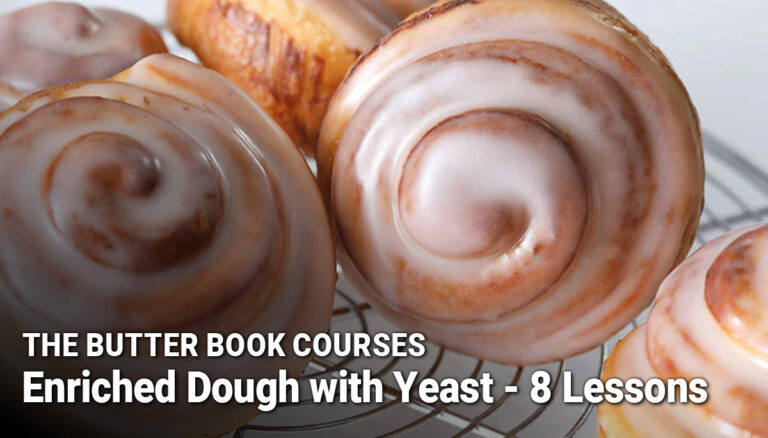 The Butter Book Courses – Enriched Dough with Yeast – 8 Lessonsproduct featured image thumbnail.