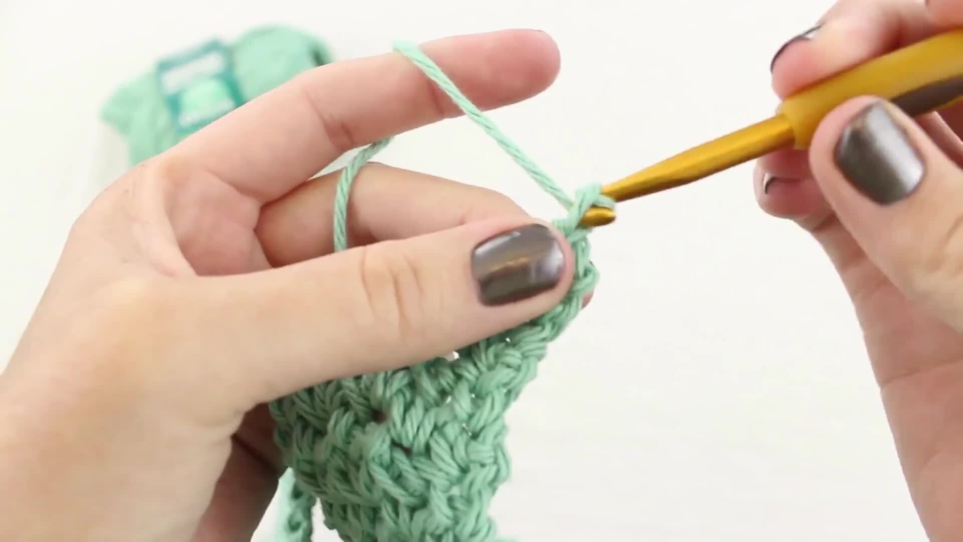 Single Crochet Cluster Stitch