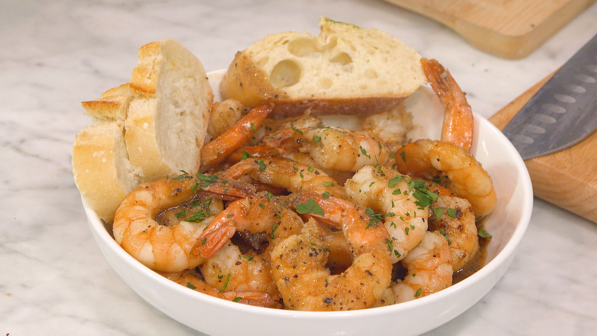 Session 4: Lemon Pepper Shrimp